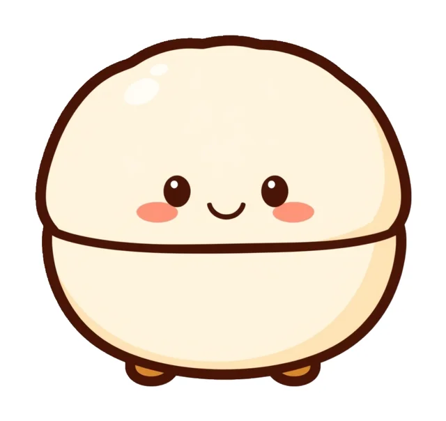 Dumpling paper squishy template